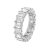 hilda emerald cut diamond eternity ring profile