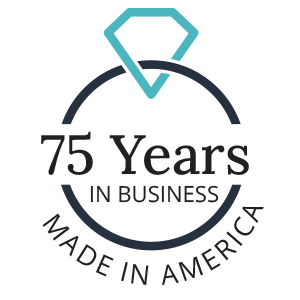 75 years in business. Made in America